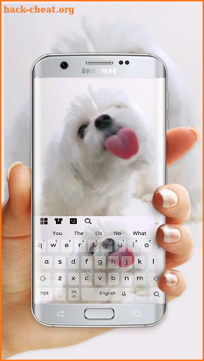 Cute Dog Live Keyboard screenshot