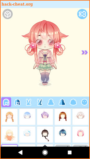 Cute Doll Avatar Maker: Make Your Own Doll Avatar screenshot