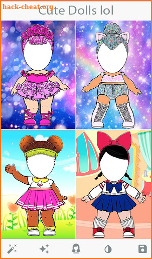 Cute Dolls lol - Fashion dolls Camera Photo Editor screenshot