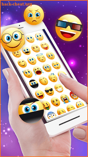 Cute Emoji 3D Live Lock Screen Wallpapers Security screenshot