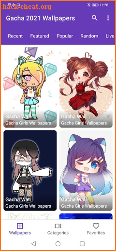 Cute Gacha GL wallpapers For Life Just For Girls screenshot