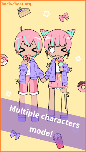 Cute Girl Avatar Maker - Cute Avatar Creator Game screenshot