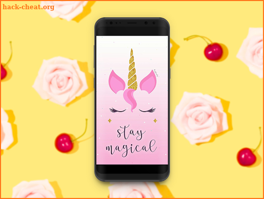 Cute Girl Unicorn Wallpapers screenshot