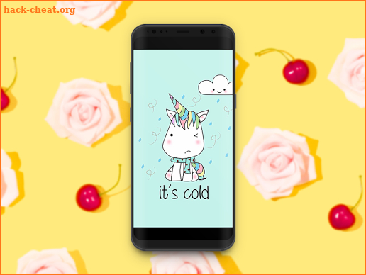 Cute Girl Unicorn Wallpapers screenshot