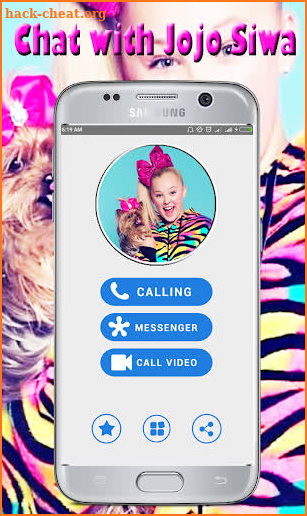 Cute Jojo Girl Call You - Video Call Simulator screenshot