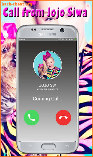 Cute Jojo Girl Call You - Video Call Simulator screenshot