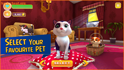 Cute Kitten Simulating Game screenshot