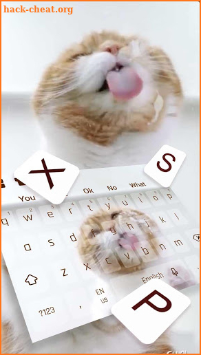 Cute Kitty Live Keyboard screenshot