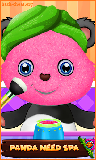 Cute Panda Cleanup Salon: Panda Wash & Makeup Spa screenshot