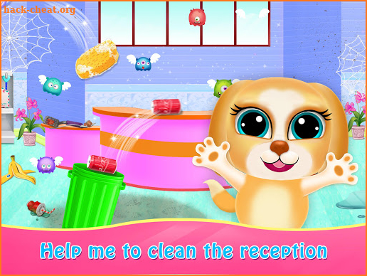 Cute Pet Animal Hotel Cleanup screenshot