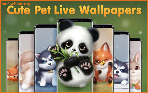 Cute Pet live wallpapers screenshot