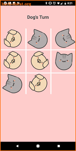 Cute Pet Tic Tac Toe screenshot