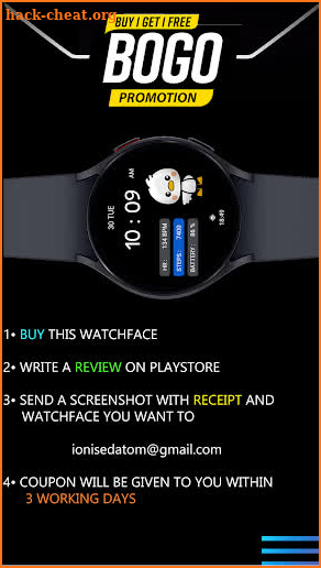 Cute Pets Digital Watchface screenshot