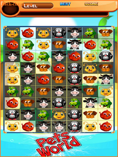 Cute Pets World Match screenshot