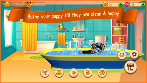 Cute Puppy Love - Play & care your happy dog screenshot