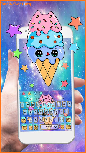 Cute Refresher Galaxy Keyboard screenshot