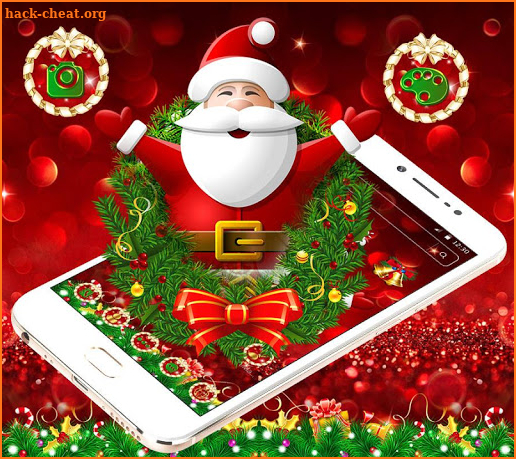 Cute Santa Christmas Launcher Theme 🎄🎅 screenshot