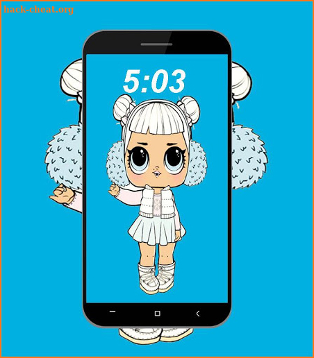 Cute Surprise Lol Dolls Wallpaper HD screenshot