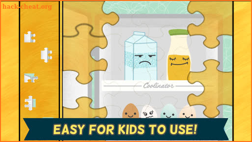 Cute Toddler Fun Food Puzzles screenshot