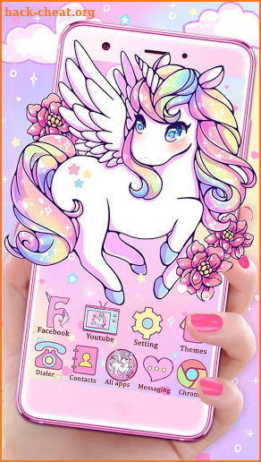 Cute Unicorn Themes HD Wallpapers screenshot