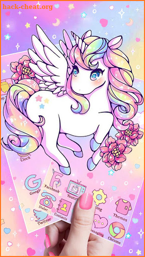 Cute Unicorn Themes HD Wallpapers screenshot