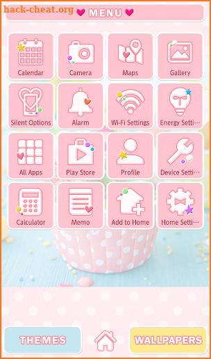 Cute Wallpaper Colorful Ice Cream Theme screenshot