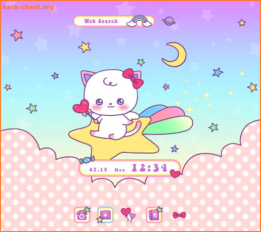 Cute Wallpaper Dreamy♡Kitten Theme screenshot