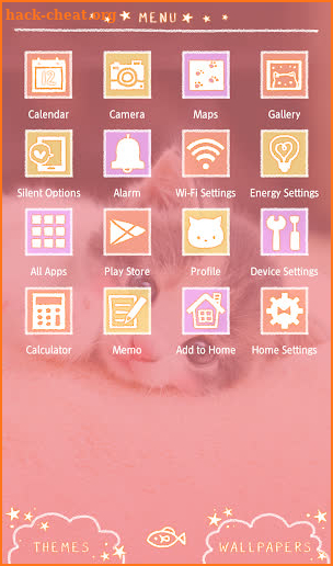 Cute Wallpaper Feline Sight Theme screenshot