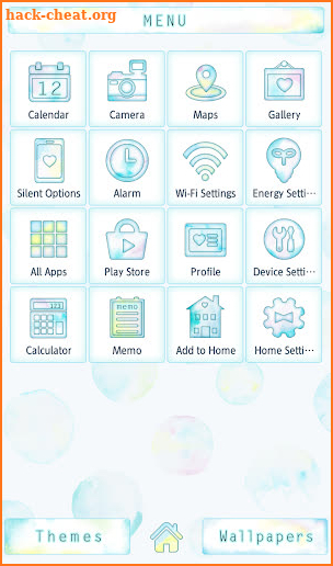 Cute Wallpaper Soap Bubbles Theme screenshot