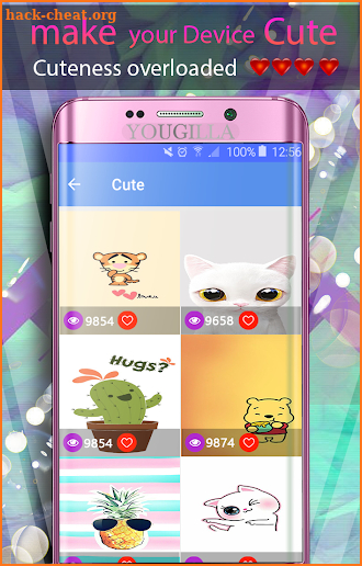 Cute Wallpapers: Glamorous, Kawaii, Cool, sparkly screenshot