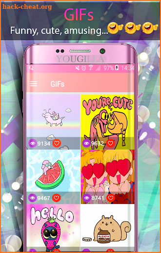 Cute Wallpapers: Glamorous, Kawaii, Cool, sparkly screenshot