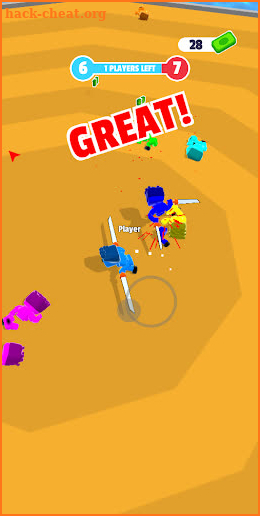 Cut'em.io screenshot