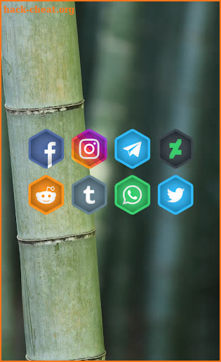 Cuticon Hexa - Icon Pack screenshot