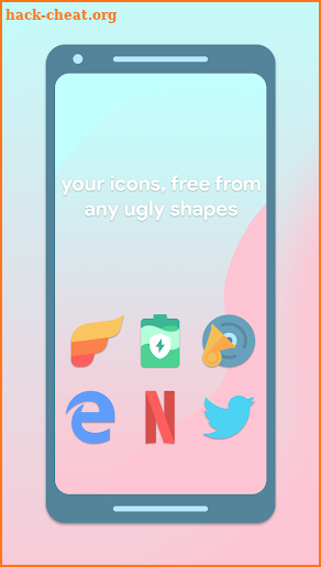 Cutout Icon Pack screenshot