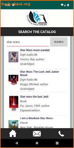 Cuyahoga Falls Library Mobile screenshot