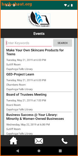 Cuyahoga Falls Library Mobile screenshot