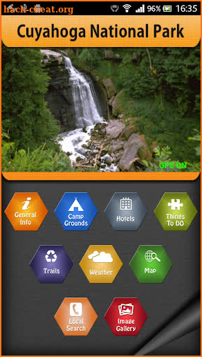 Cuyahoga National Park screenshot