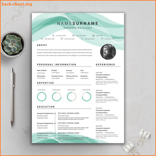 Cv Creator screenshot