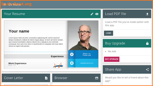 CV Maker screenshot
