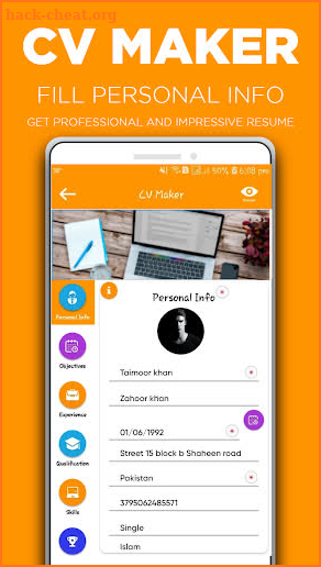 CV Maker App : CV Builder with New Resume Format screenshot