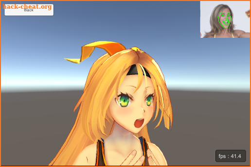 CV VTuber Example screenshot