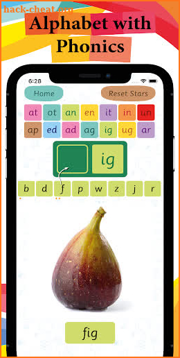 CVC Learn Spelling 3 Three Letter Words screenshot