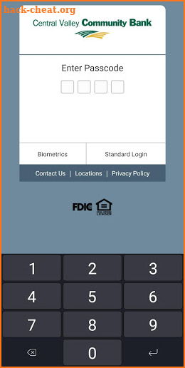 CVCB Mobile Banking screenshot