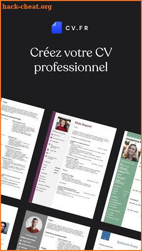 CV.fr - Créer un CV professionnel screenshot