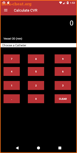 CVRCalc screenshot