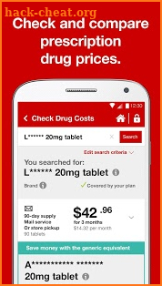 CVS Caremark screenshot