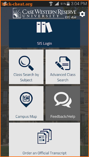 CWRU SIS Mobile screenshot