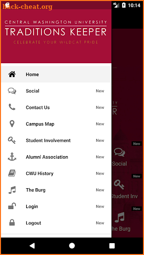 CWU Traditions Keeper screenshot