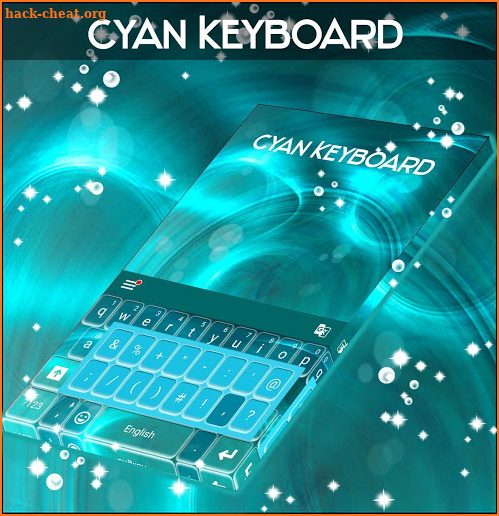 Cyan Keyboard screenshot