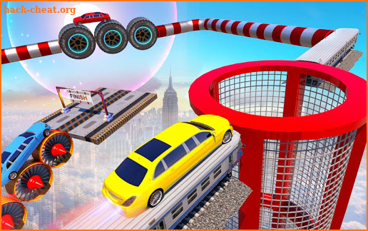 Cyber Car Stunts Mega Ramp screenshot